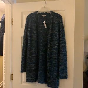 Turquoise blue sweater